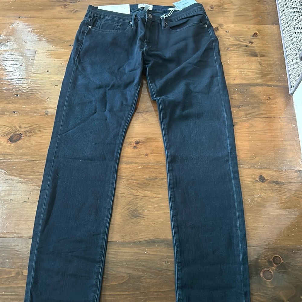 Frame navy blue men’s jeans skinny fit never worn with tags